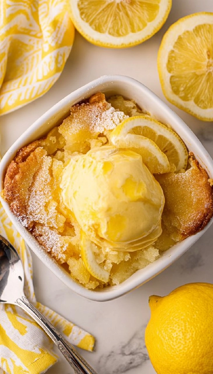 Lemon Dump Cake