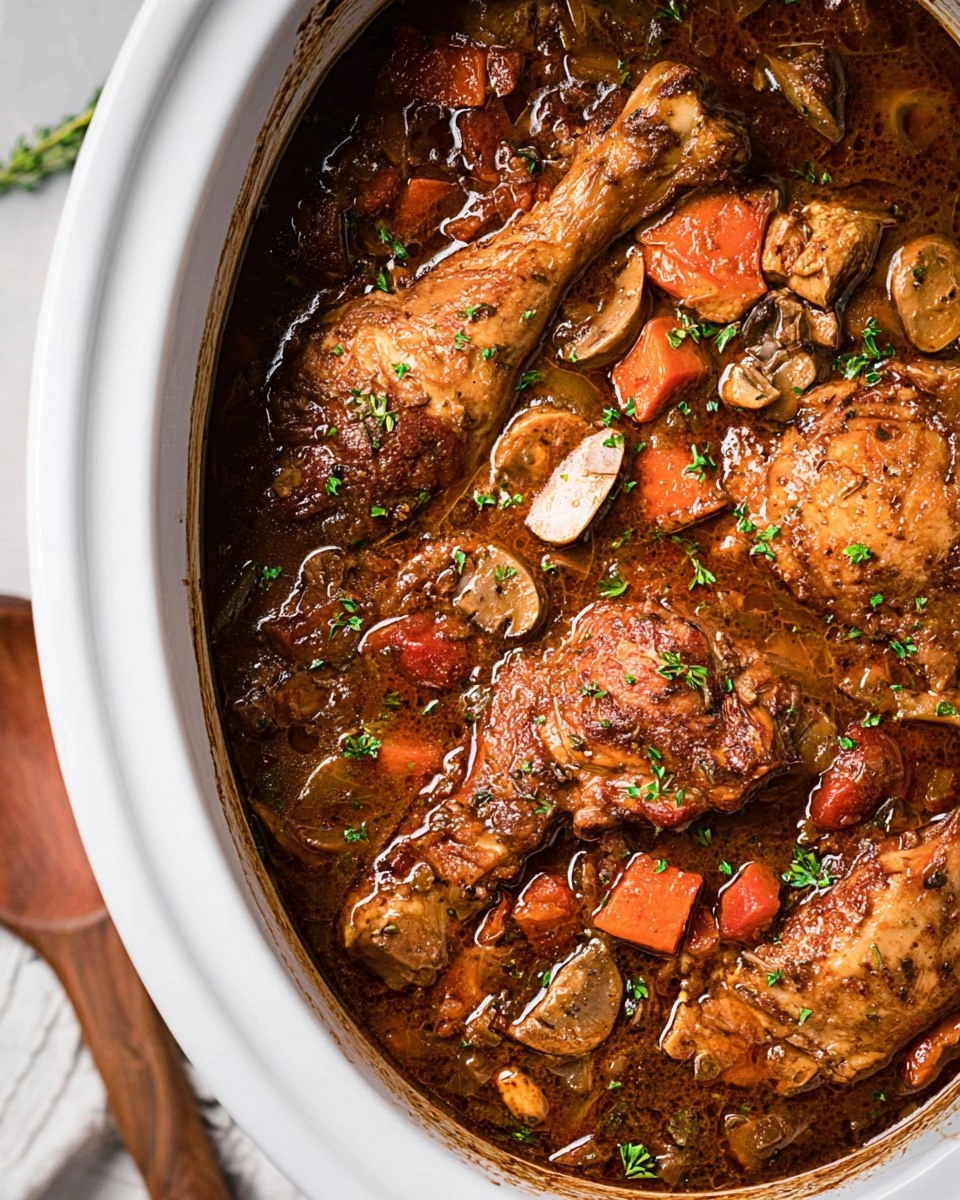 Slow Cooker Chicken Merlot