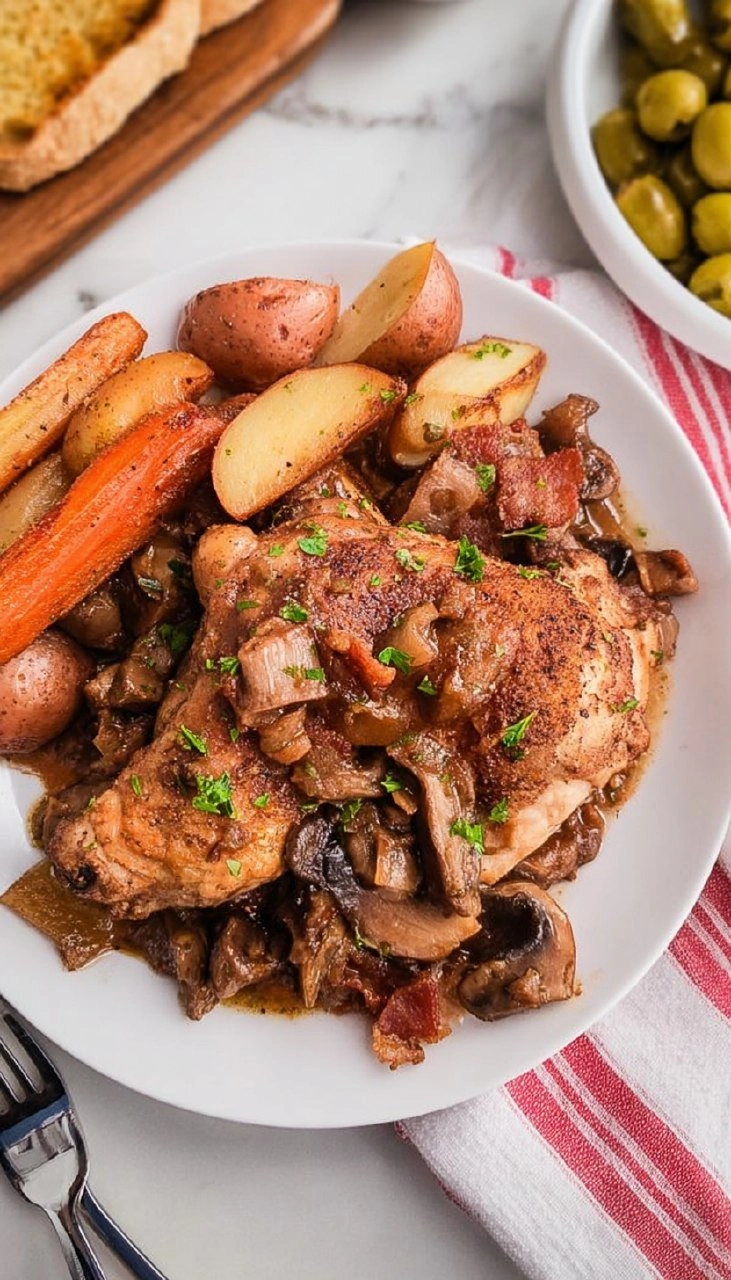 Slow Cooker Chicken Merlot