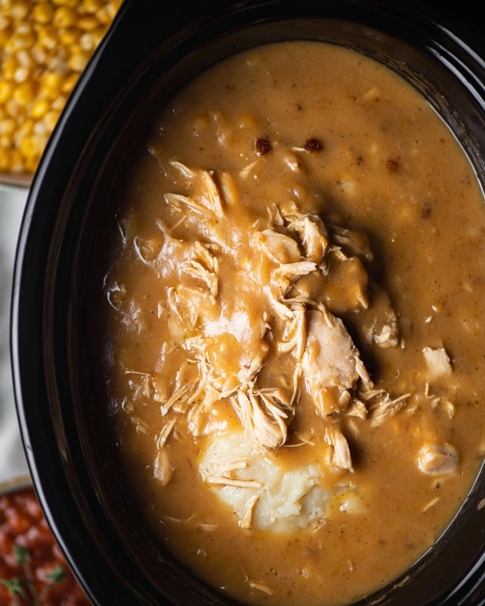 Slow Cooker Chicken and Gravy