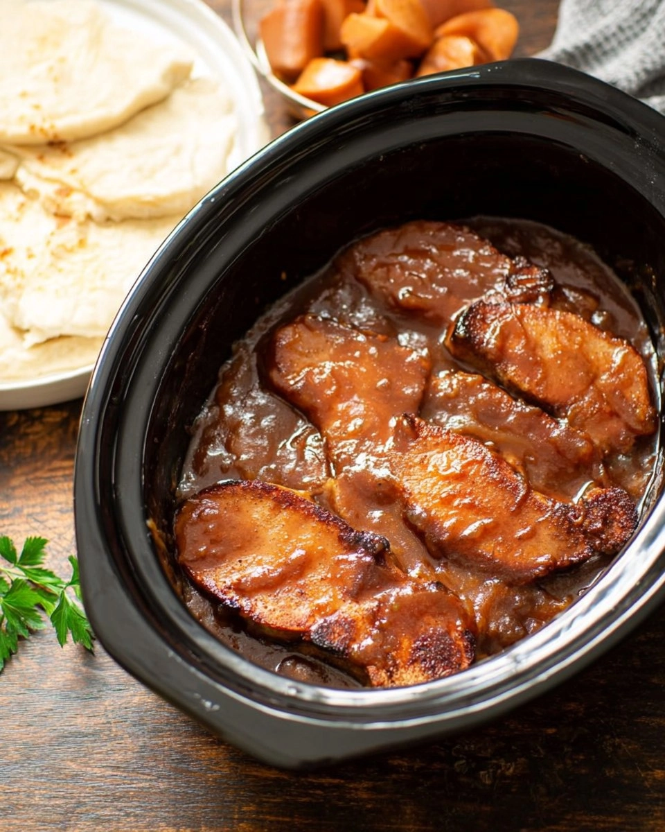 Apple Butter Pork Chops