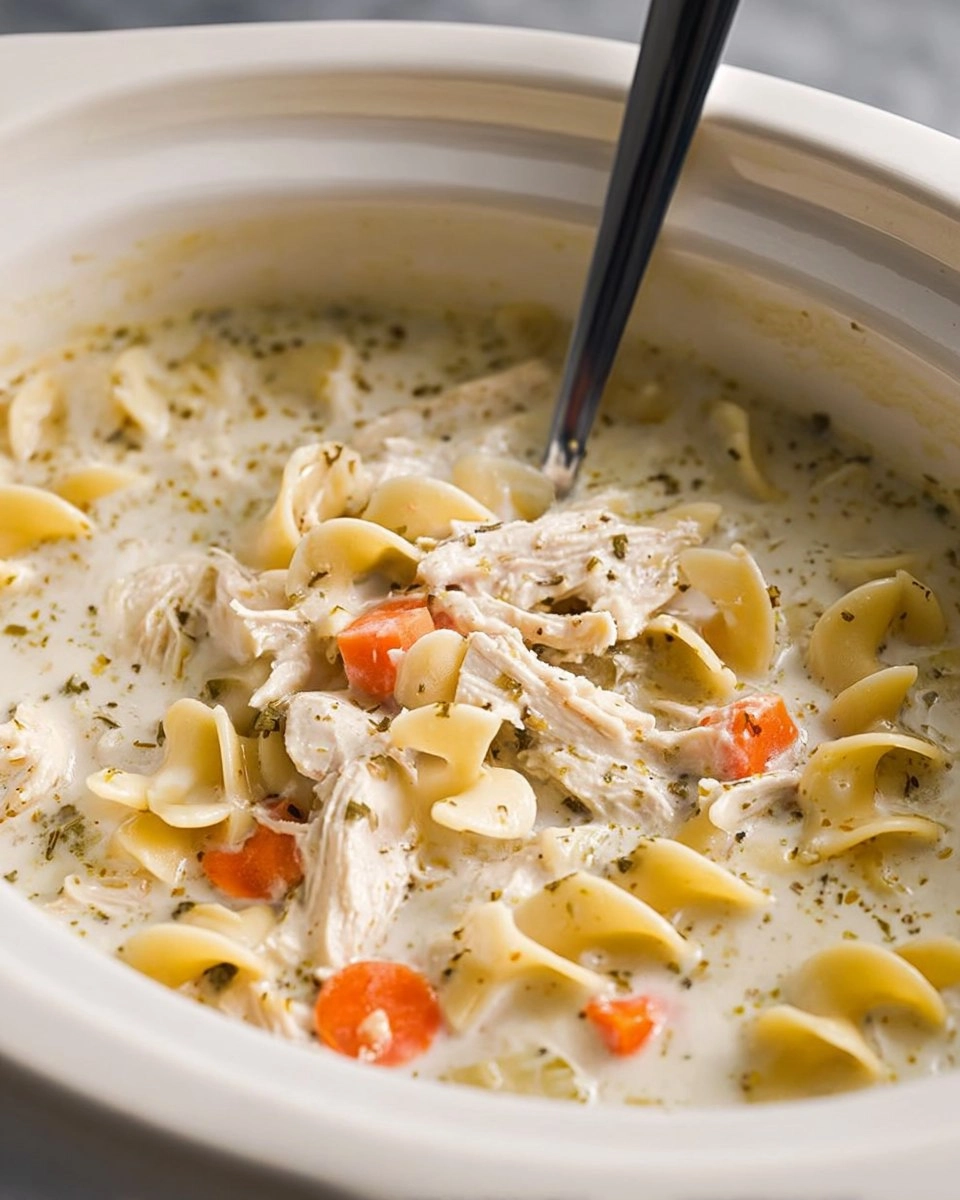 Creamy Chicken Noodle Soup