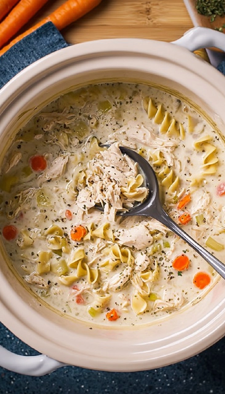 Creamy Chicken Noodle Soup