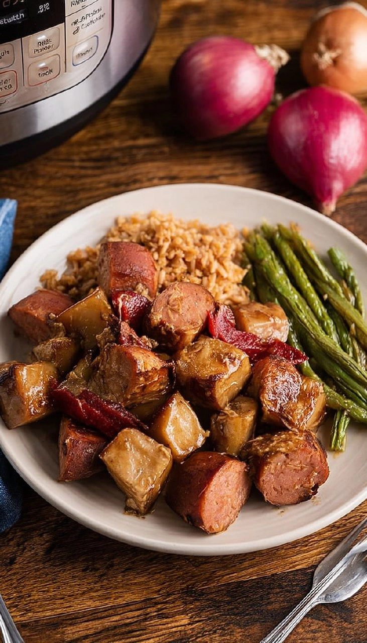 Crockpot Kielbasa Dinner