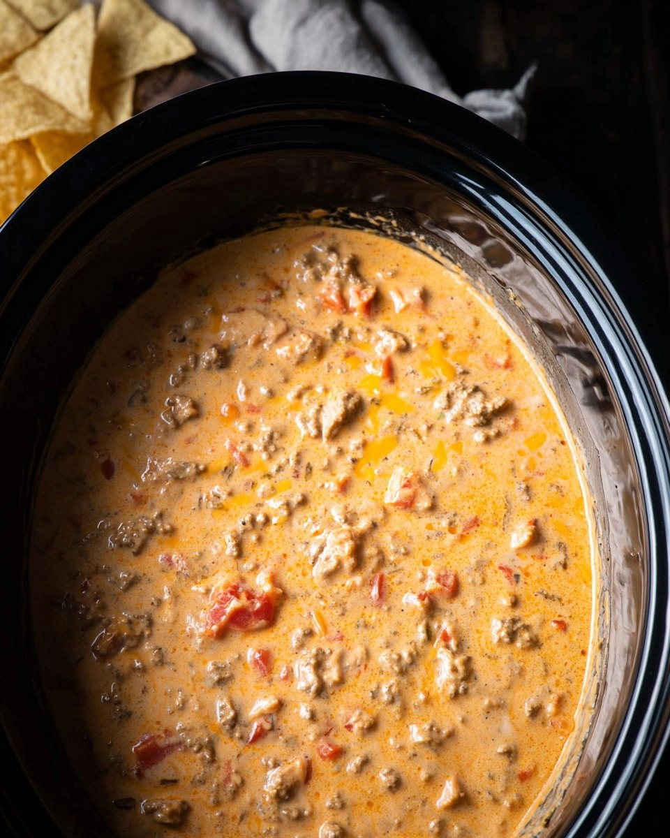 Crockpot Rotel Dip