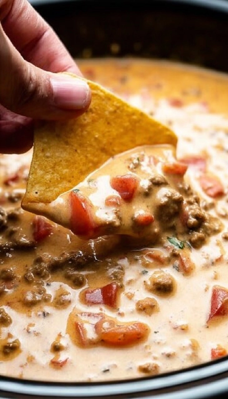 Crockpot Rotel Dip