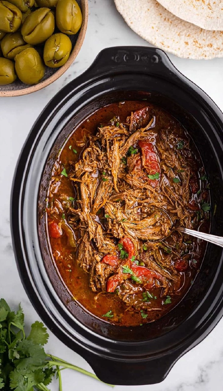 Easy Slow Cooker Ropa Vieja