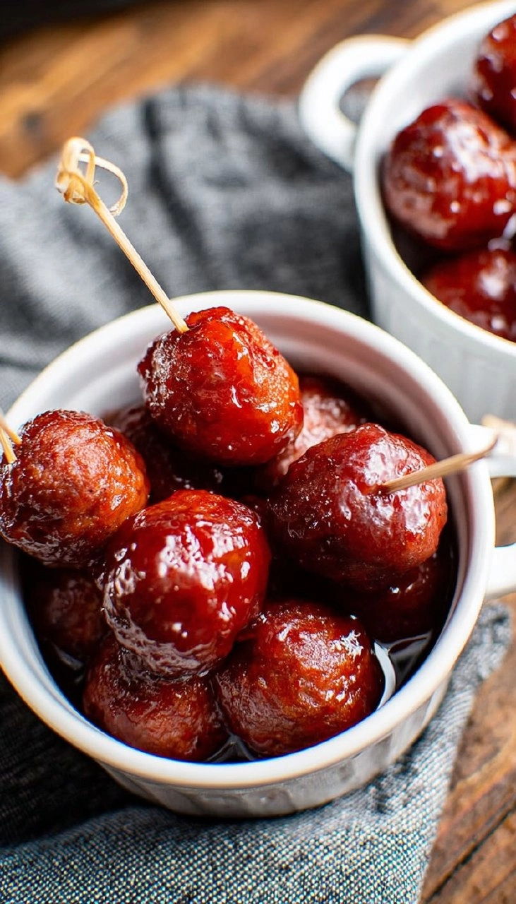 Grape Jelly Meatballs