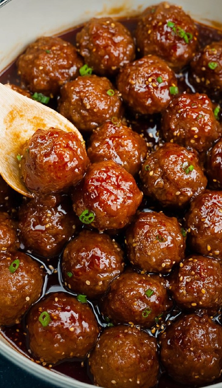 Honey Garlic Meatballs