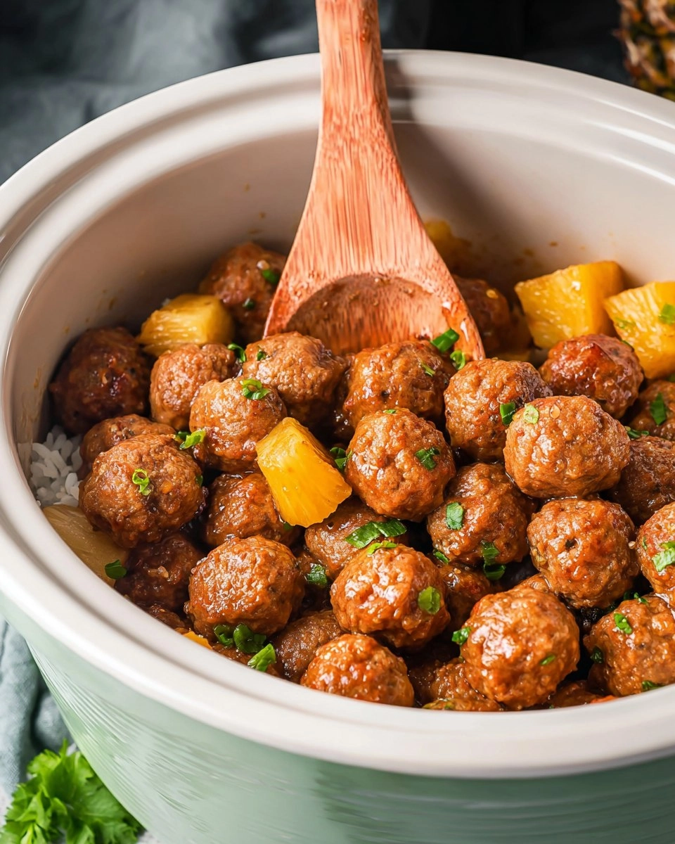 Pineapple Meatballs