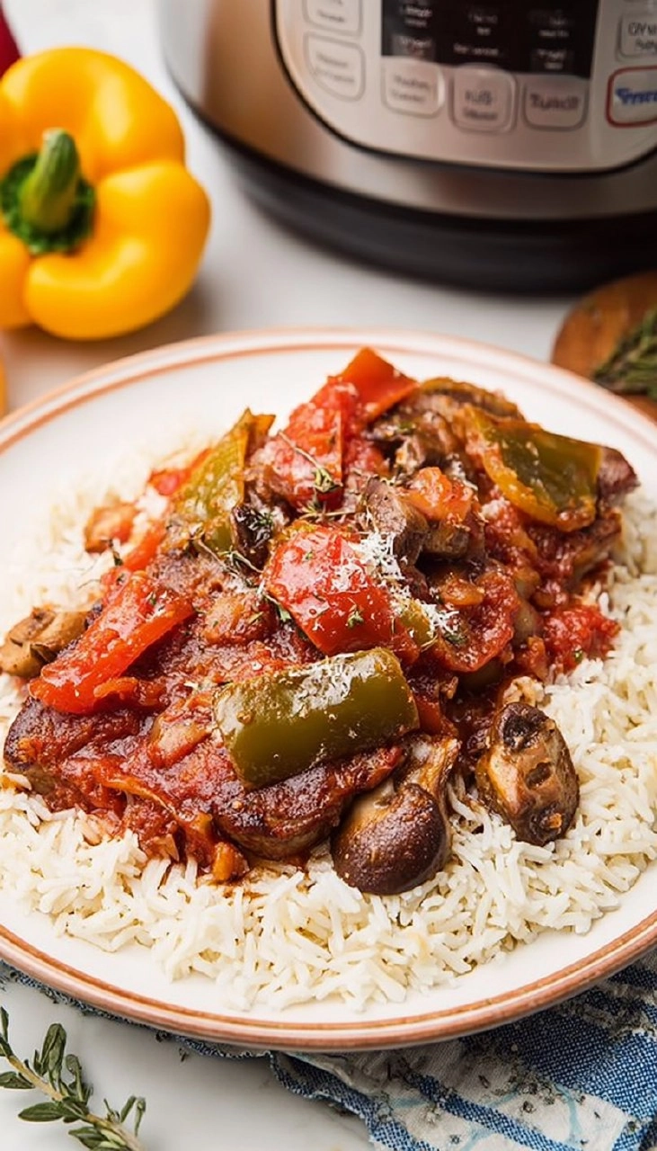 Pork Chop Cacciatore