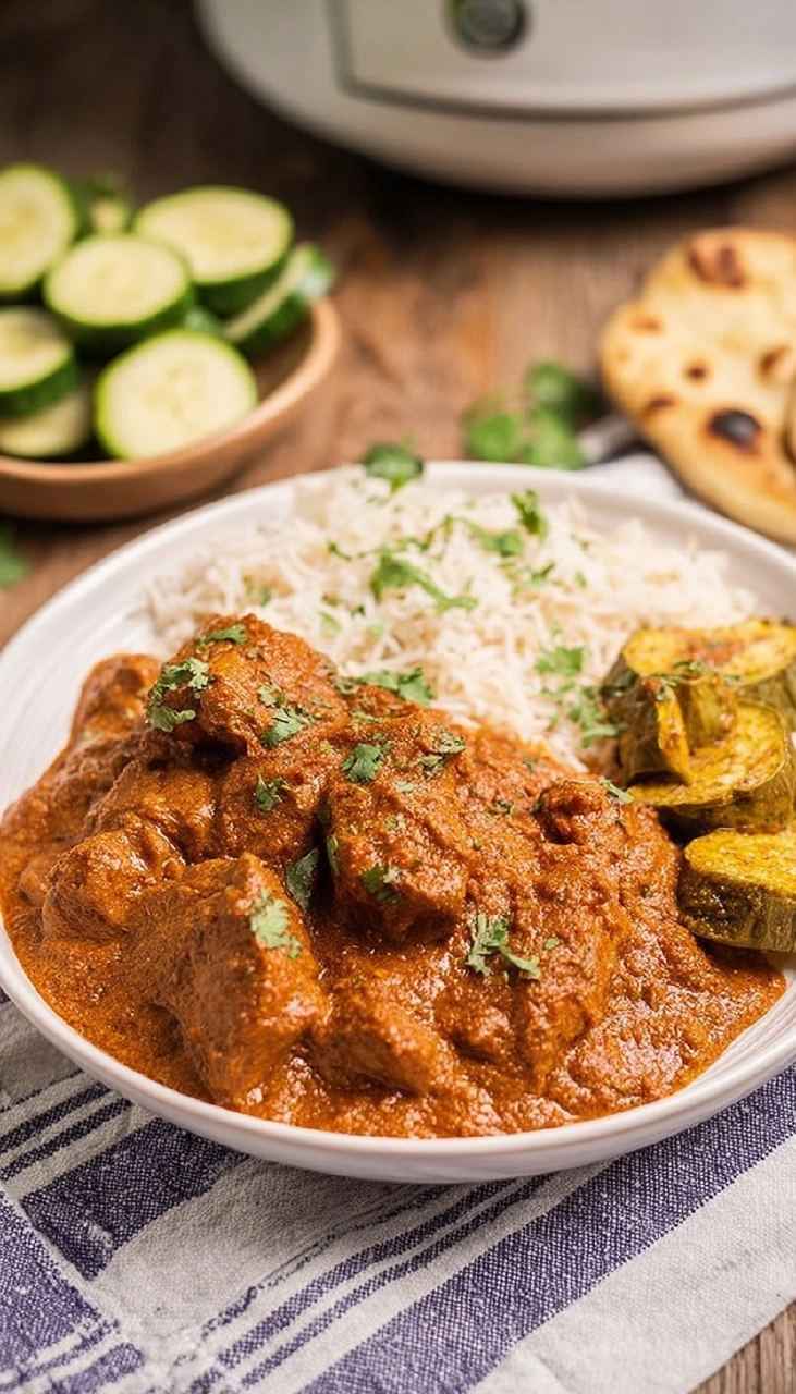 Slow Cooker Chicken Curry (2-Ingredients)