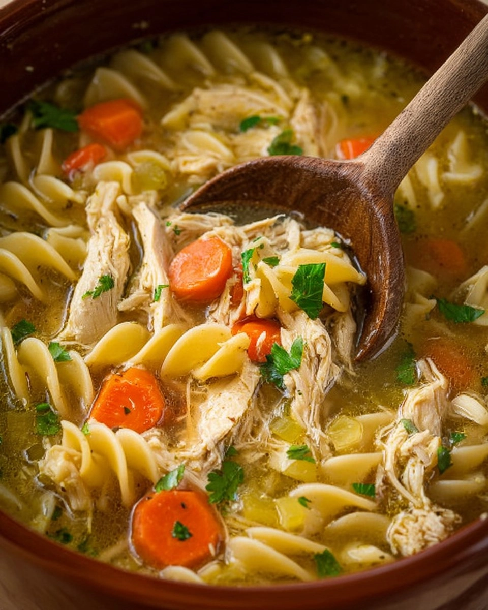 Slow Cooker Chicken Noodle Soup