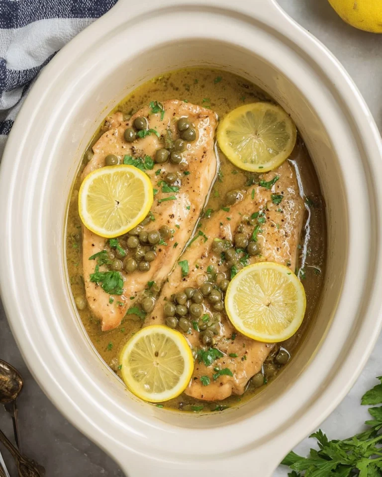 Slow-Cooker-Chicken-Piccata-Recipe