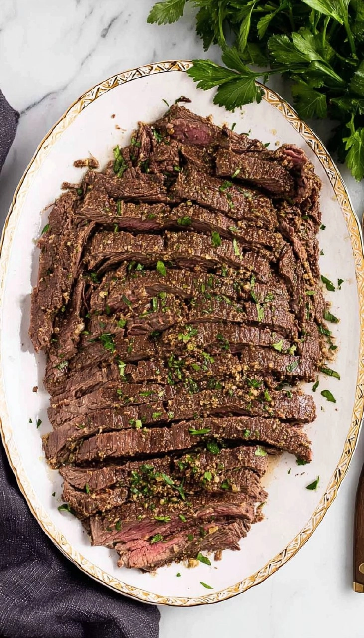 Slow Cooker Flank Steak
