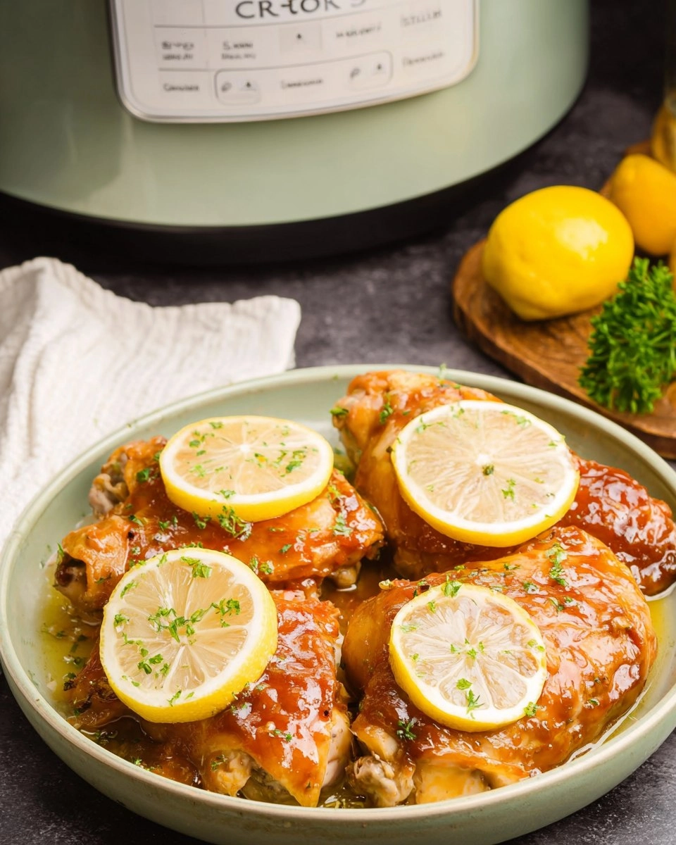 Slow Cooker Lemonade Chicken