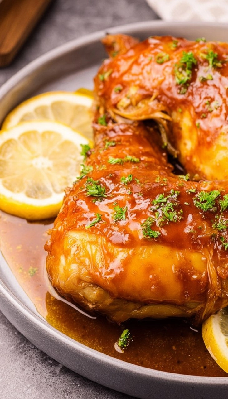 Slow Cooker Lemonade Chicken