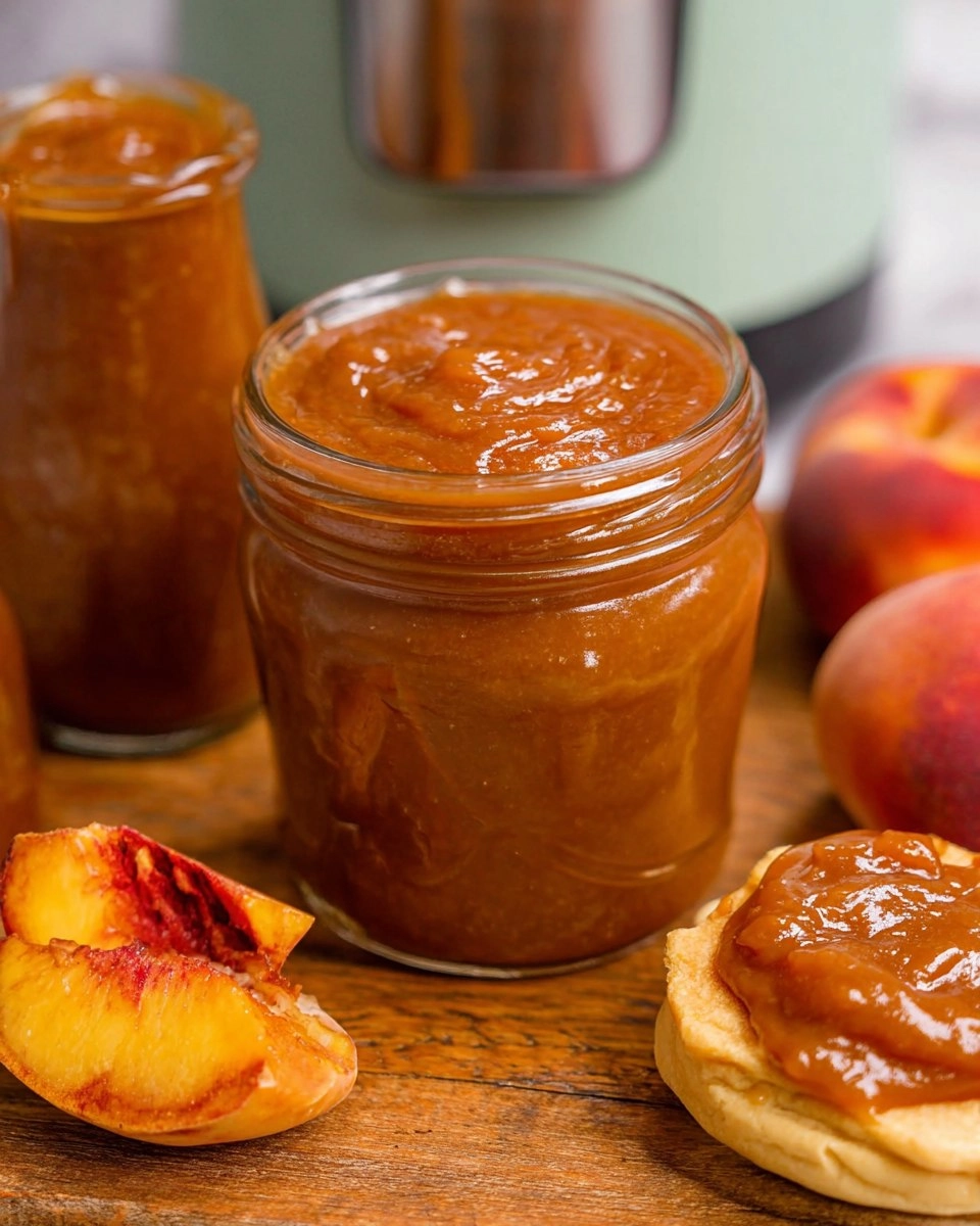 Slow Cooker Peach Butter