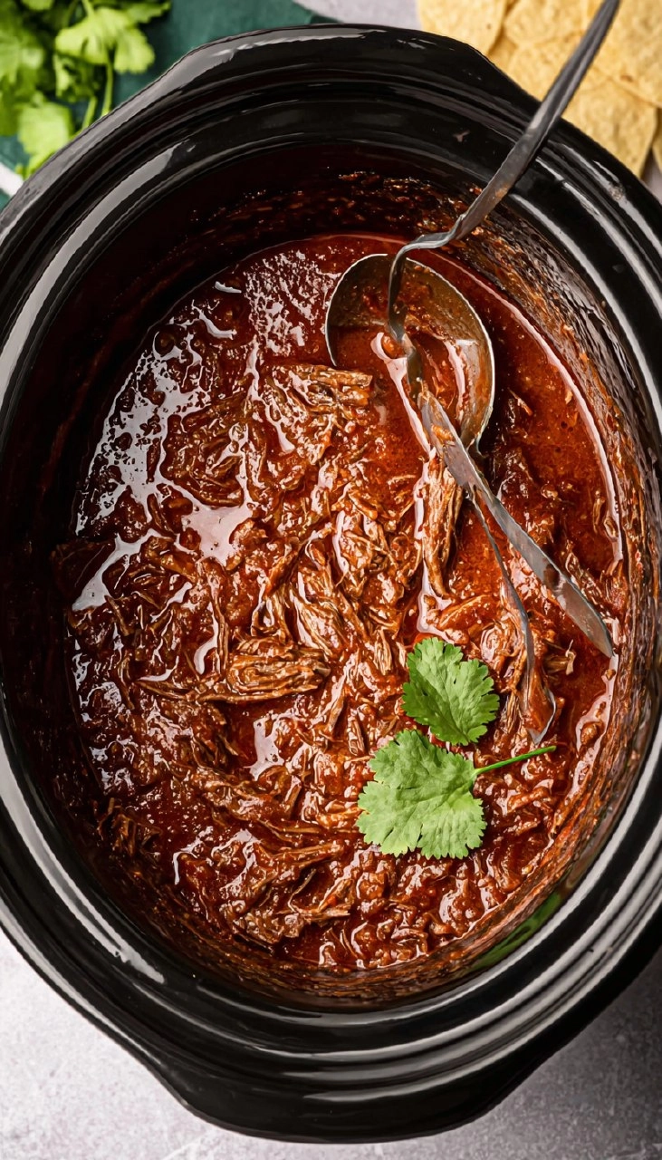 Slow Cooker Salsa Beef