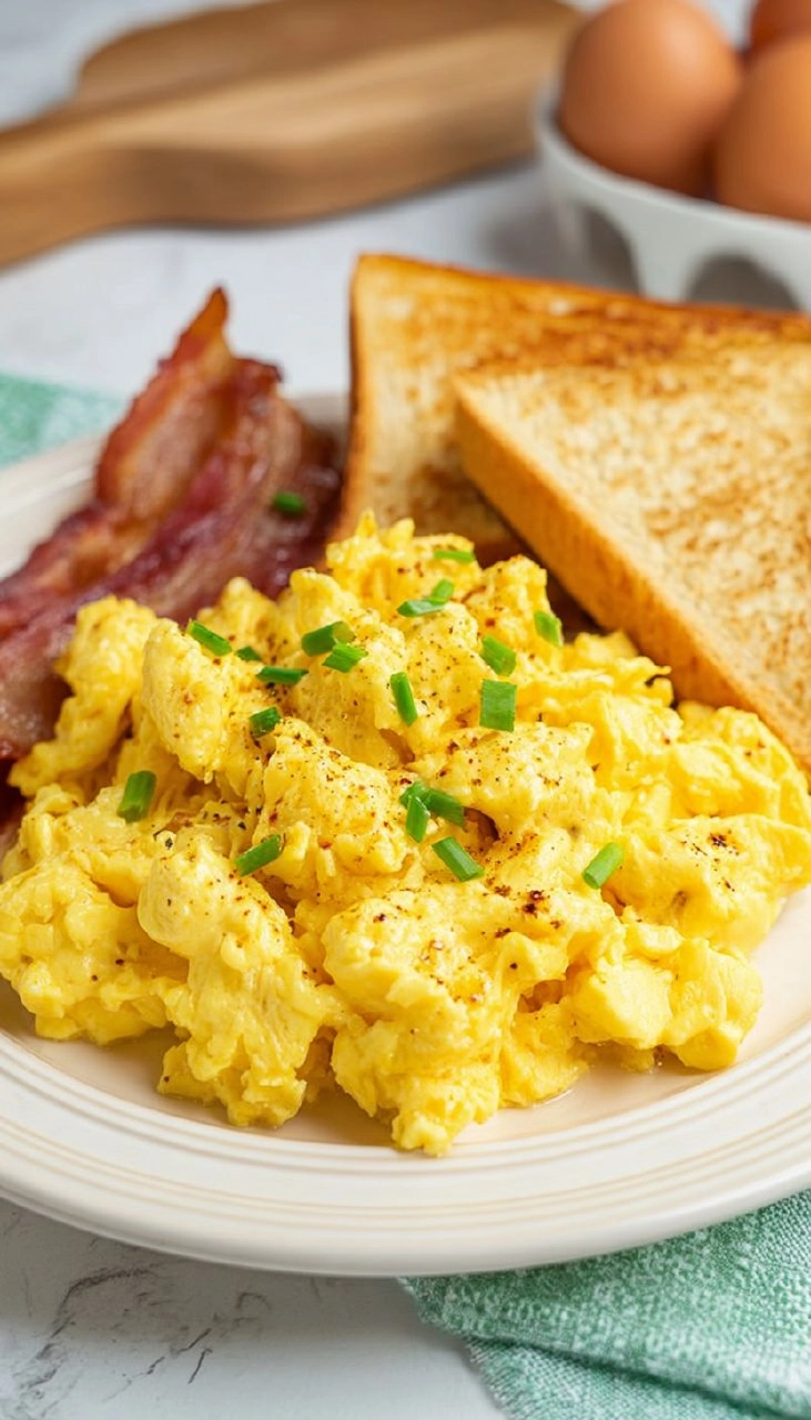 Slow Cooker Scrambled Eggs
