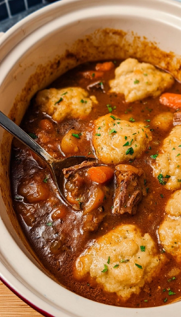 Beef Stew with Dumplings