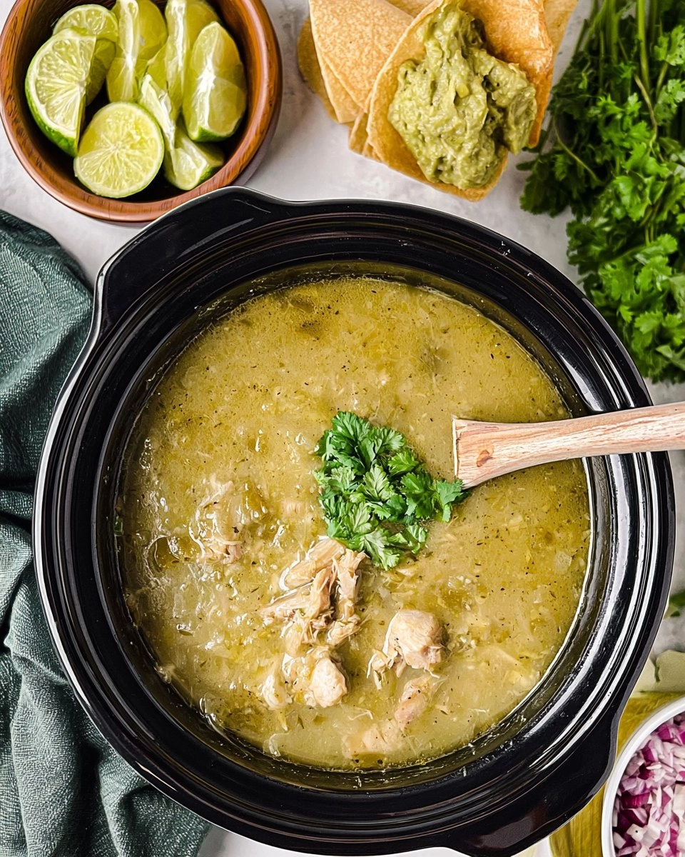 Easy Slow Cooker Chile Verde