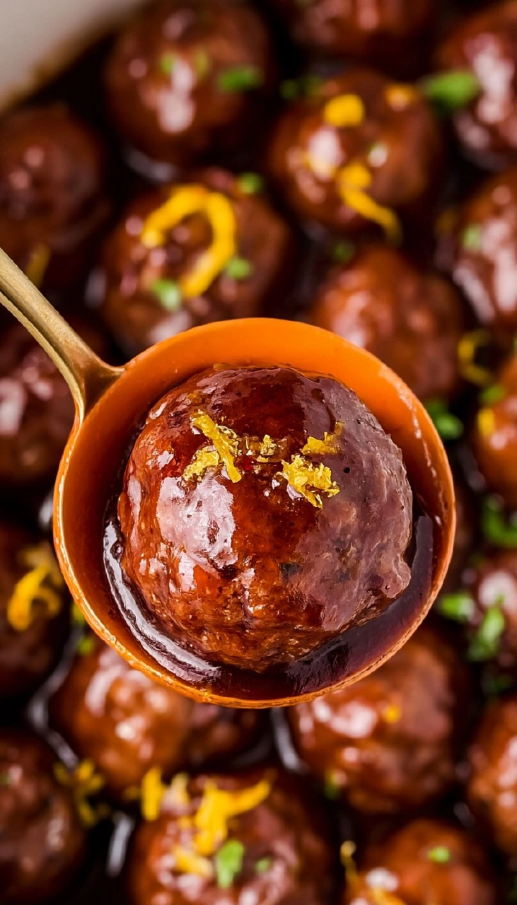 Slow Cooker Cranberry Meatballs