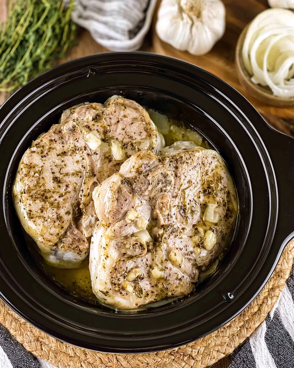 Slow Cooker Ranch Pork Chops
