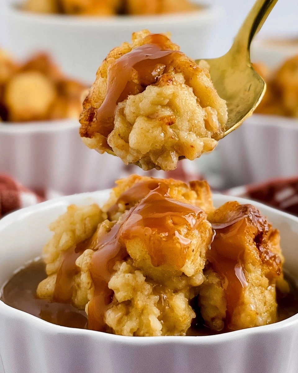 Easy Slow Cooker Bread Pudding
