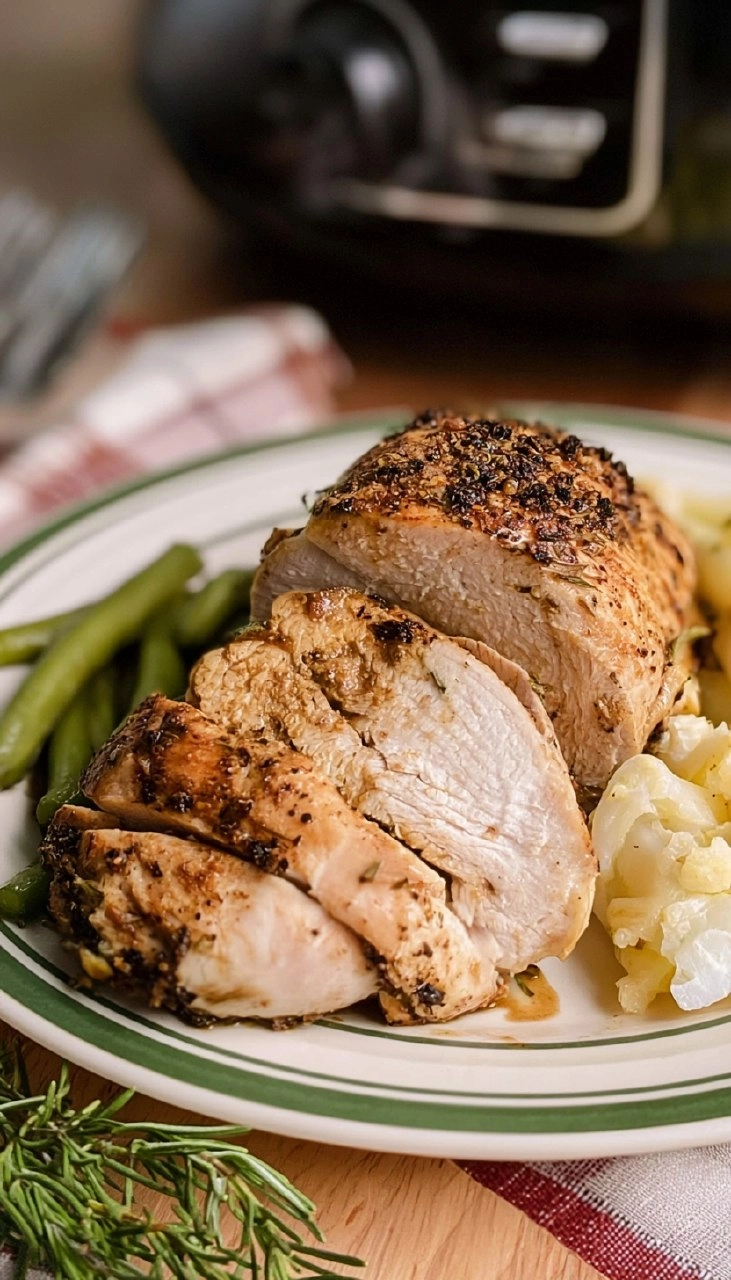 Juicy Turkey Tenderloin in the Slow Cooker