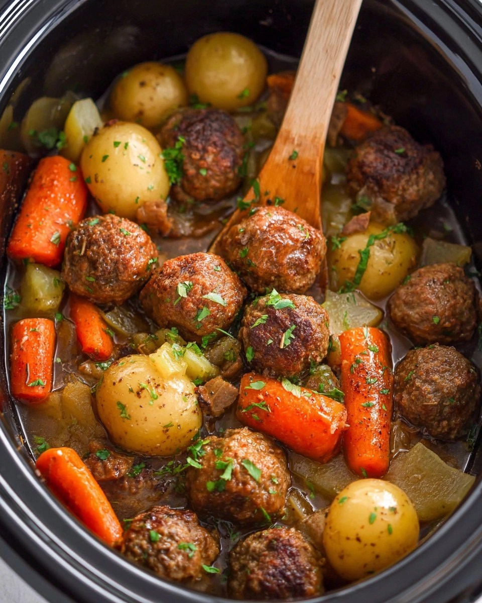 Meatball Pot Roast