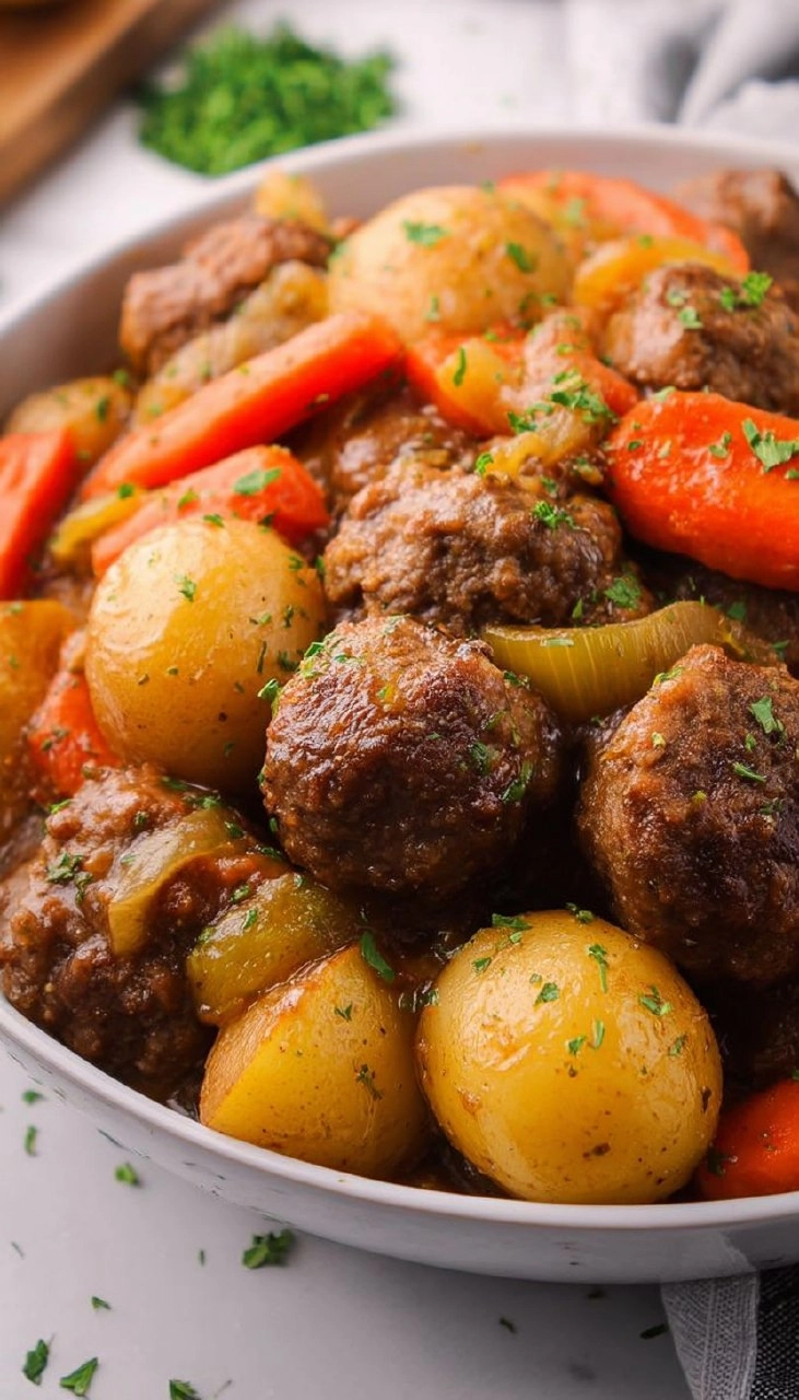 Meatball Pot Roast