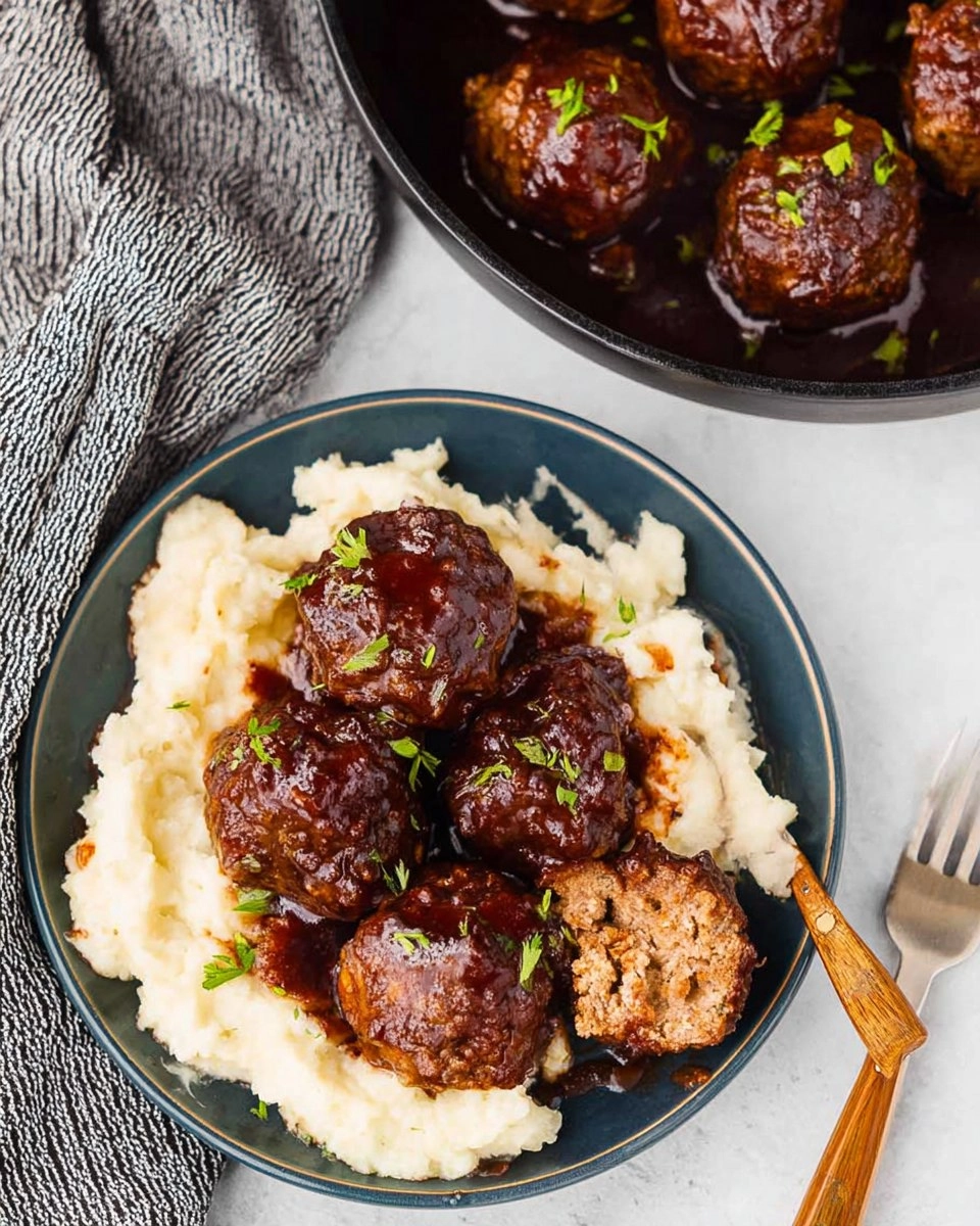 Slow Cooker BBQ Meatballs