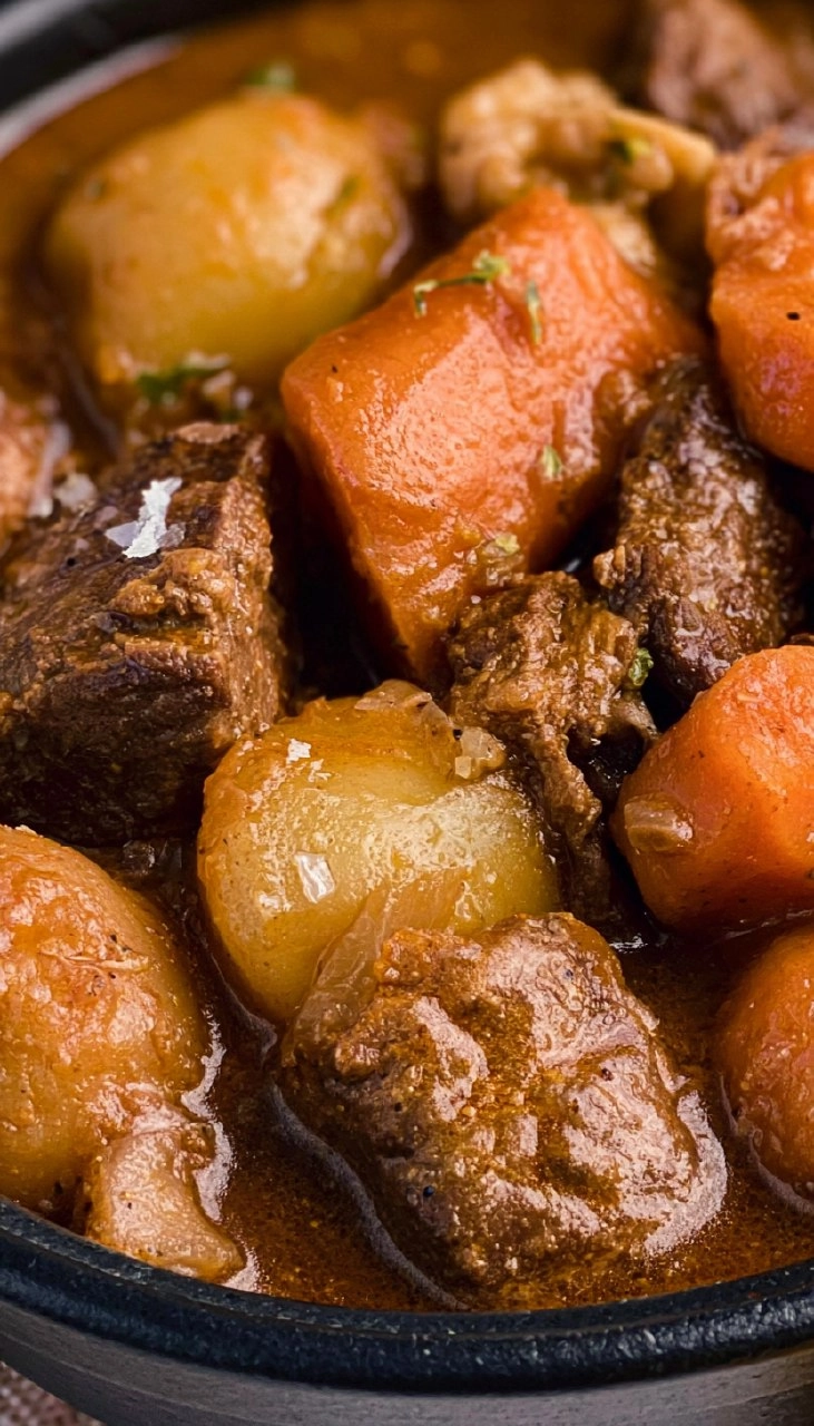 Slow Cooker Beef Bourguignon