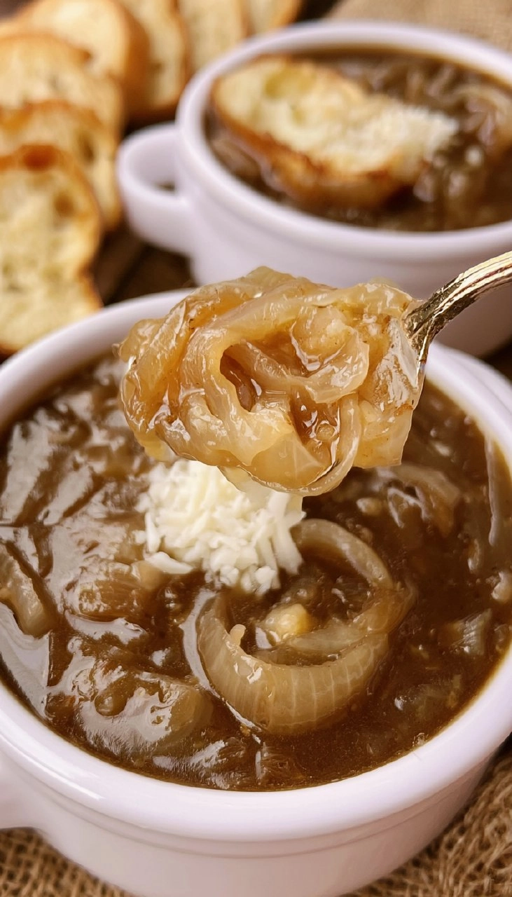 Slow Cooker French Onion Soup