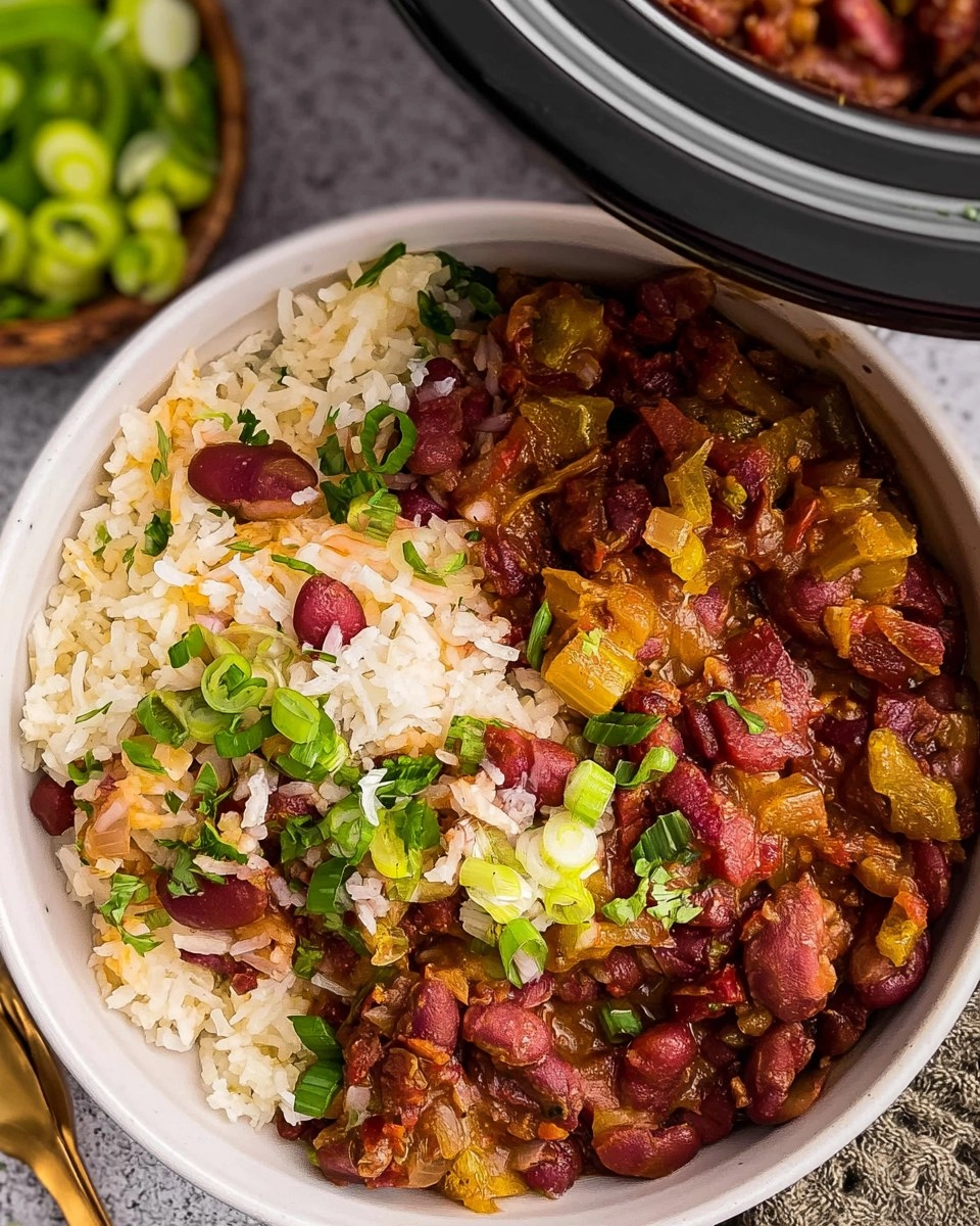 Slow Cooker Red Beans and Rice