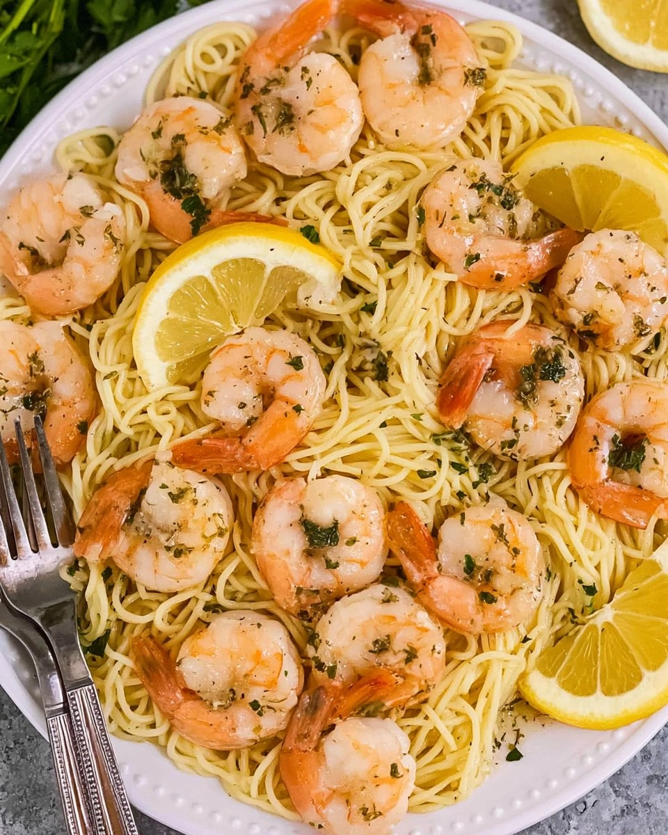 Slow Cooker Shrimp Scampi