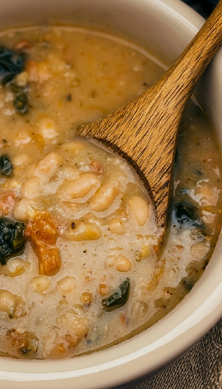 Slow Cooker White Bean Soup