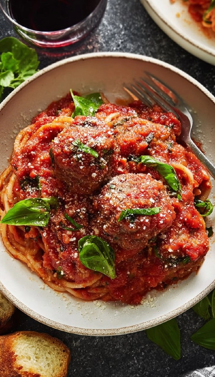 Baked Meatball Recipe (with The Best Marinara Sauce)