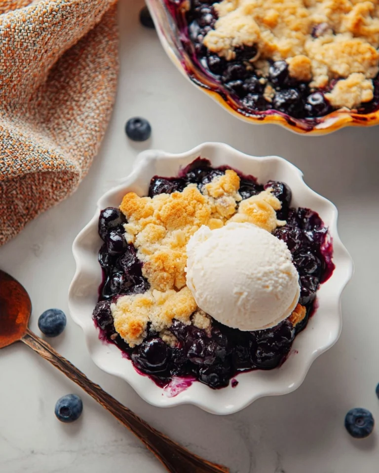 Blueberry-Cobbler-with-Almond-Topping-Recipe