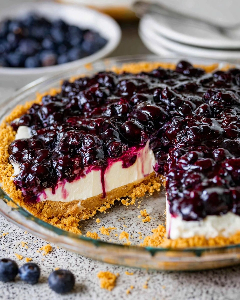 Blueberry Cream Cheese Pie