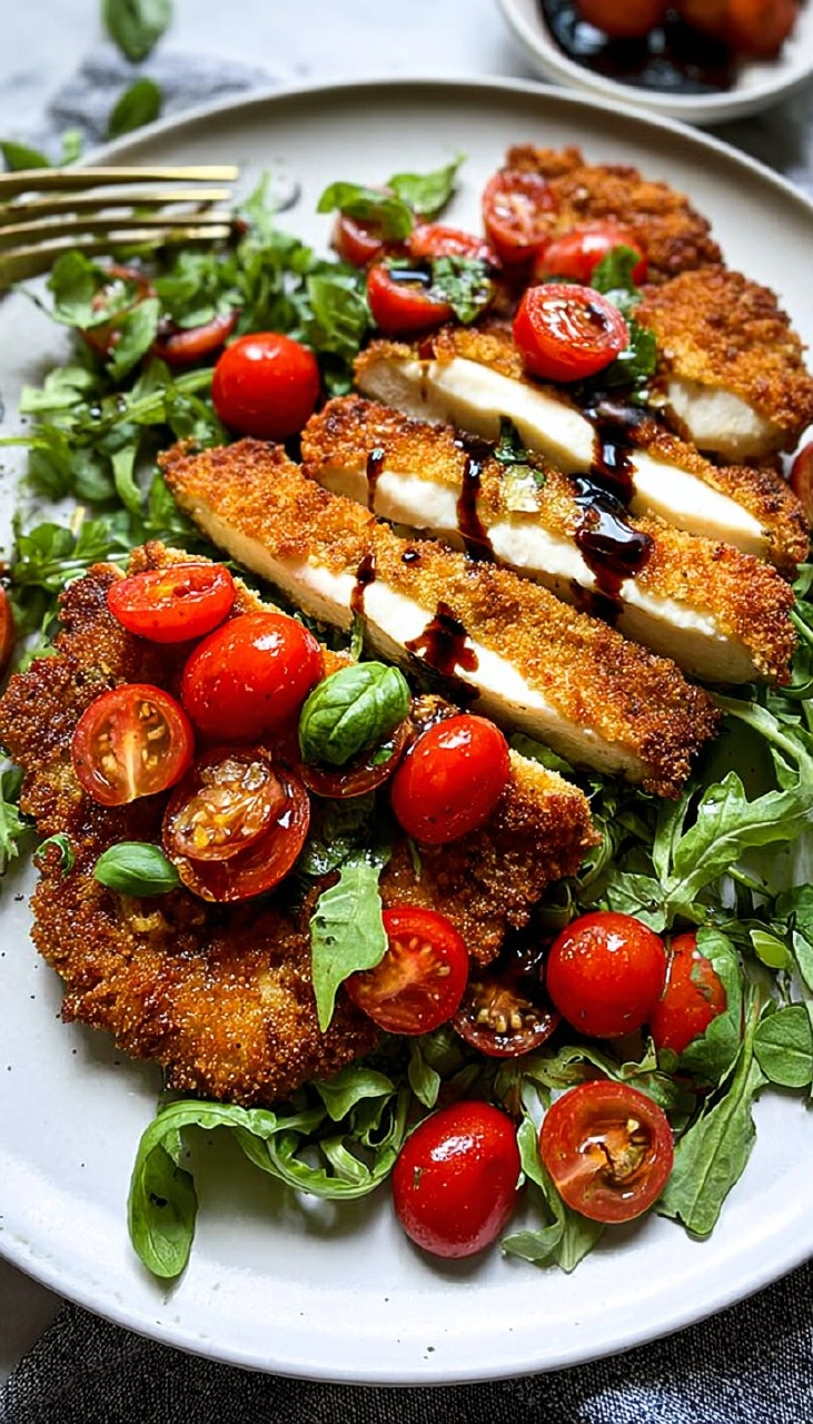 Caprese Chicken Cutlets
