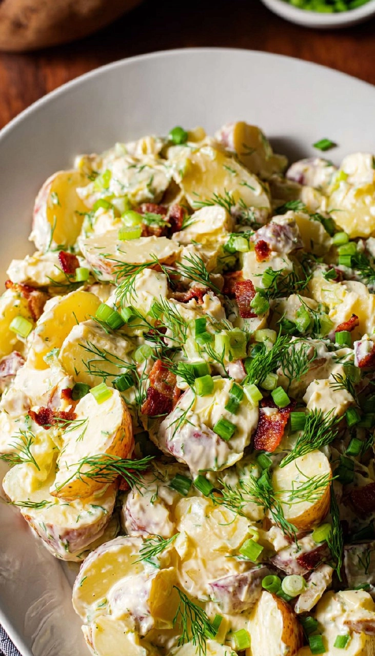 Dill Pickle Potato Salad
