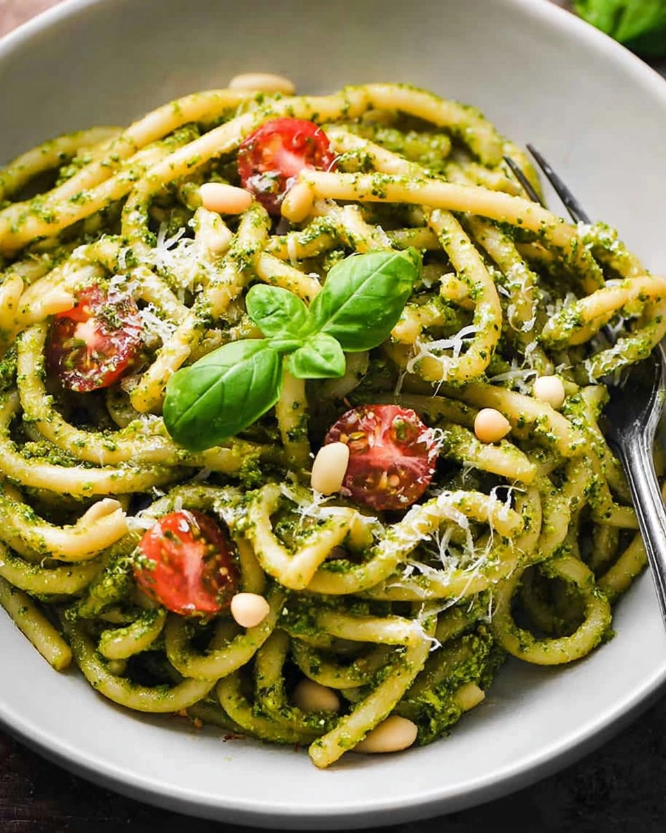 Easy Pesto Pasta