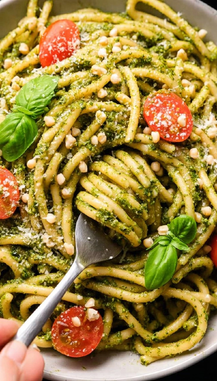 Easy Pesto Pasta