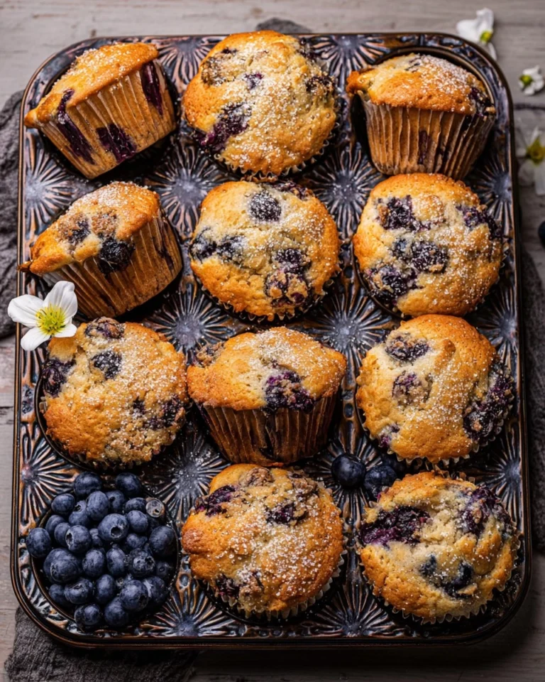 How-to-Make-Banana-Blueberry-Muffins-Recipe
