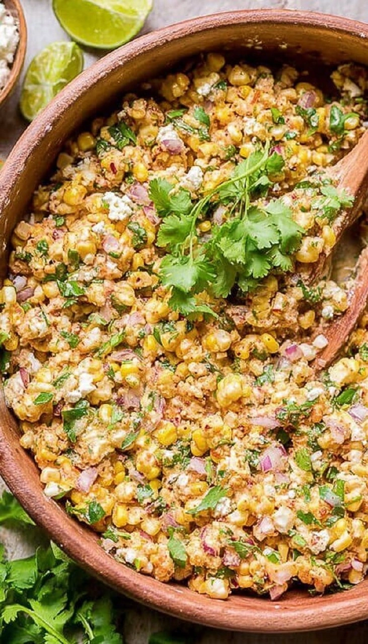 Mexican Street Corn Salad Recipe (Esquites)