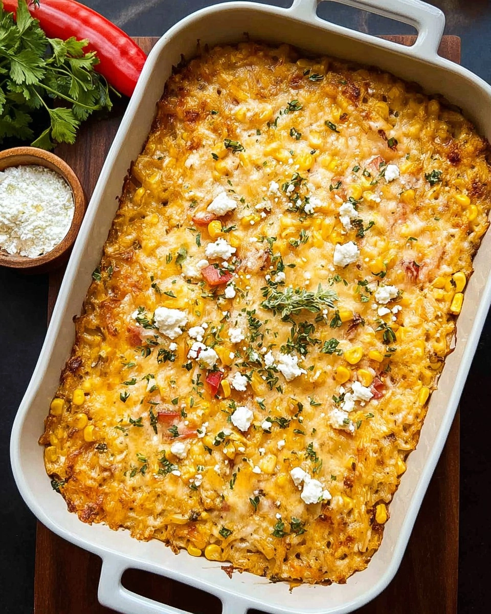 Street Corn Chicken Casserole
