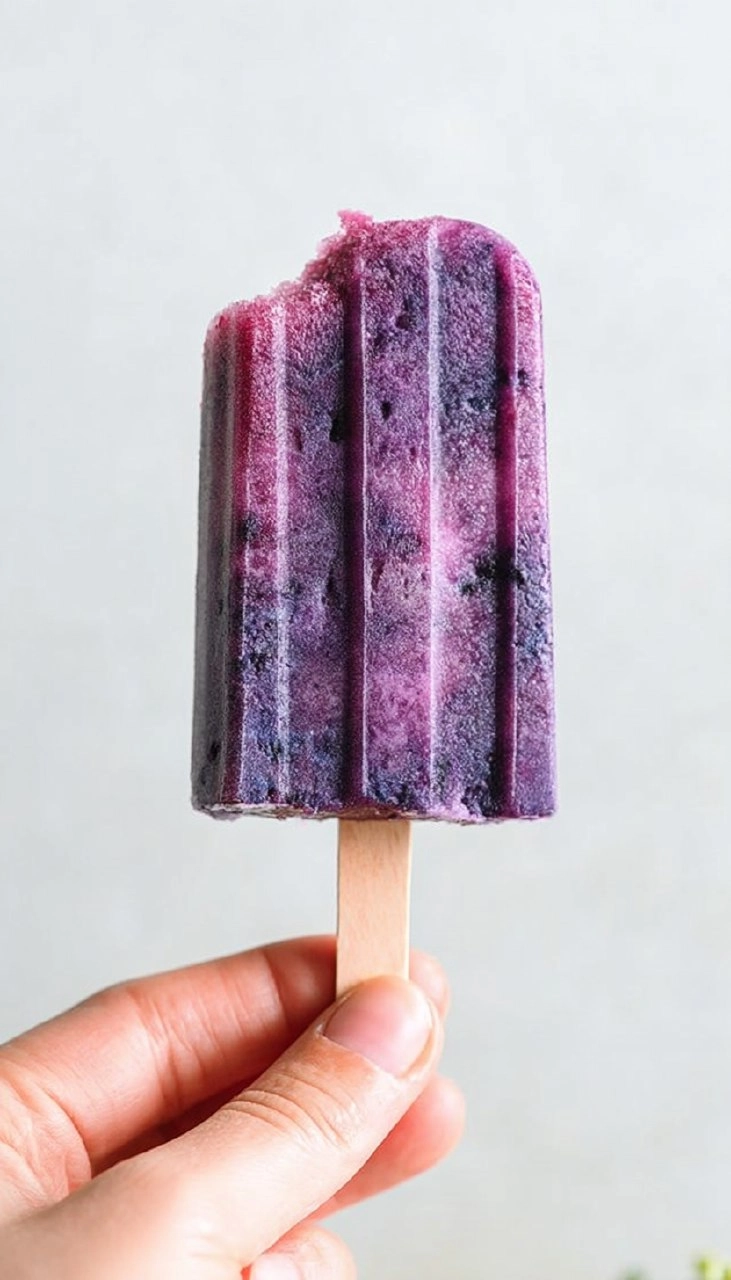 Easy Recipe for Blueberry Popsicles (Healthy and Yummy!)