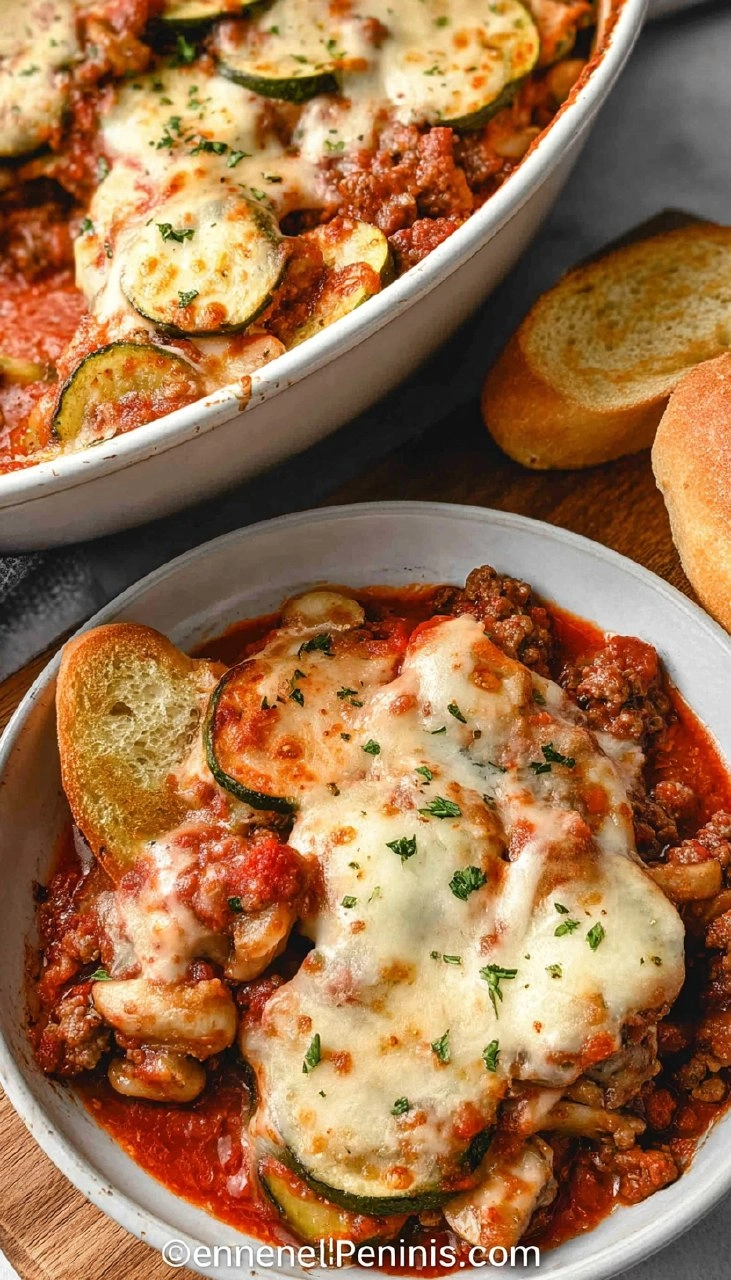 Zucchini Hamburger Casserole